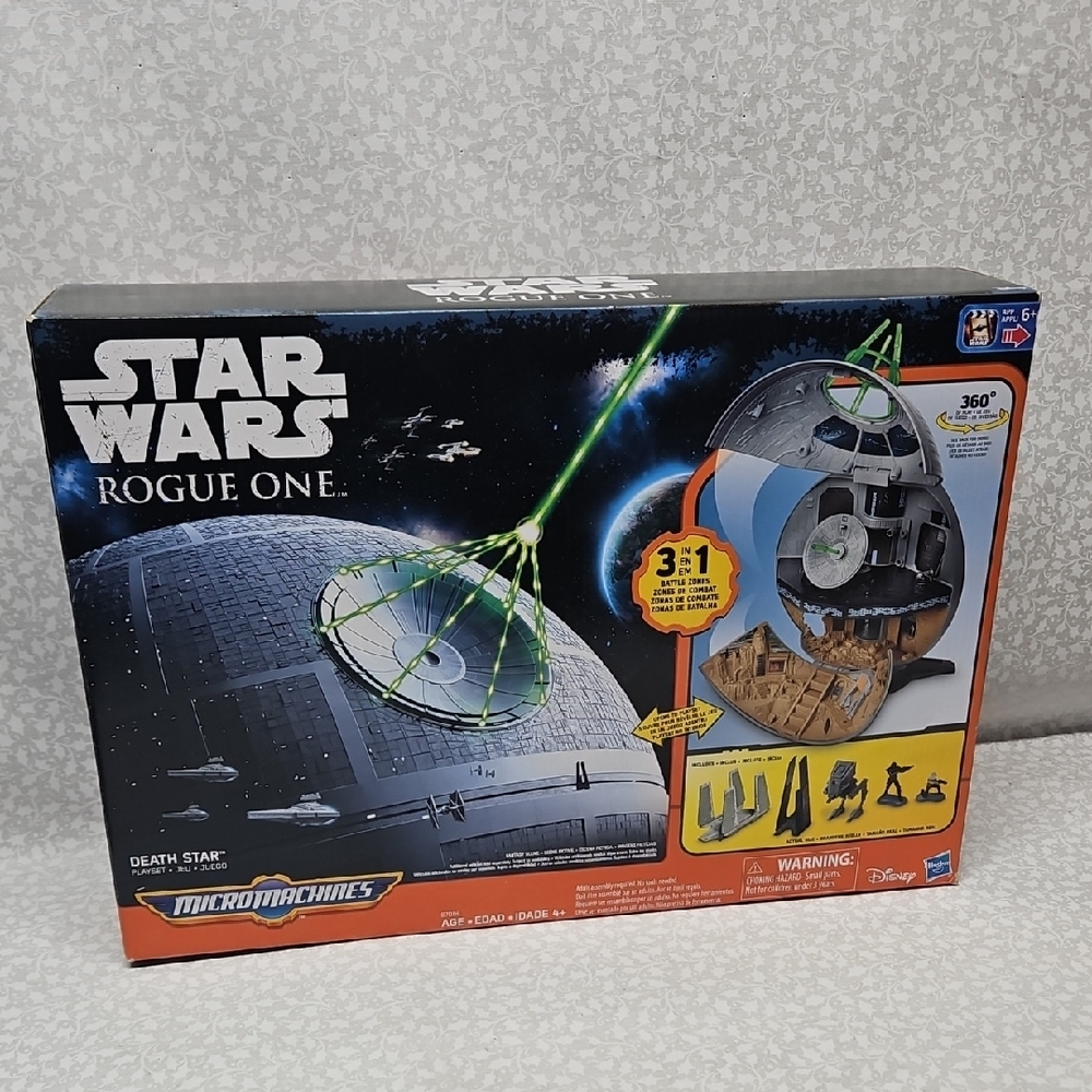 Star Wars Rogue One Death Star Micromachines Play Set Disney